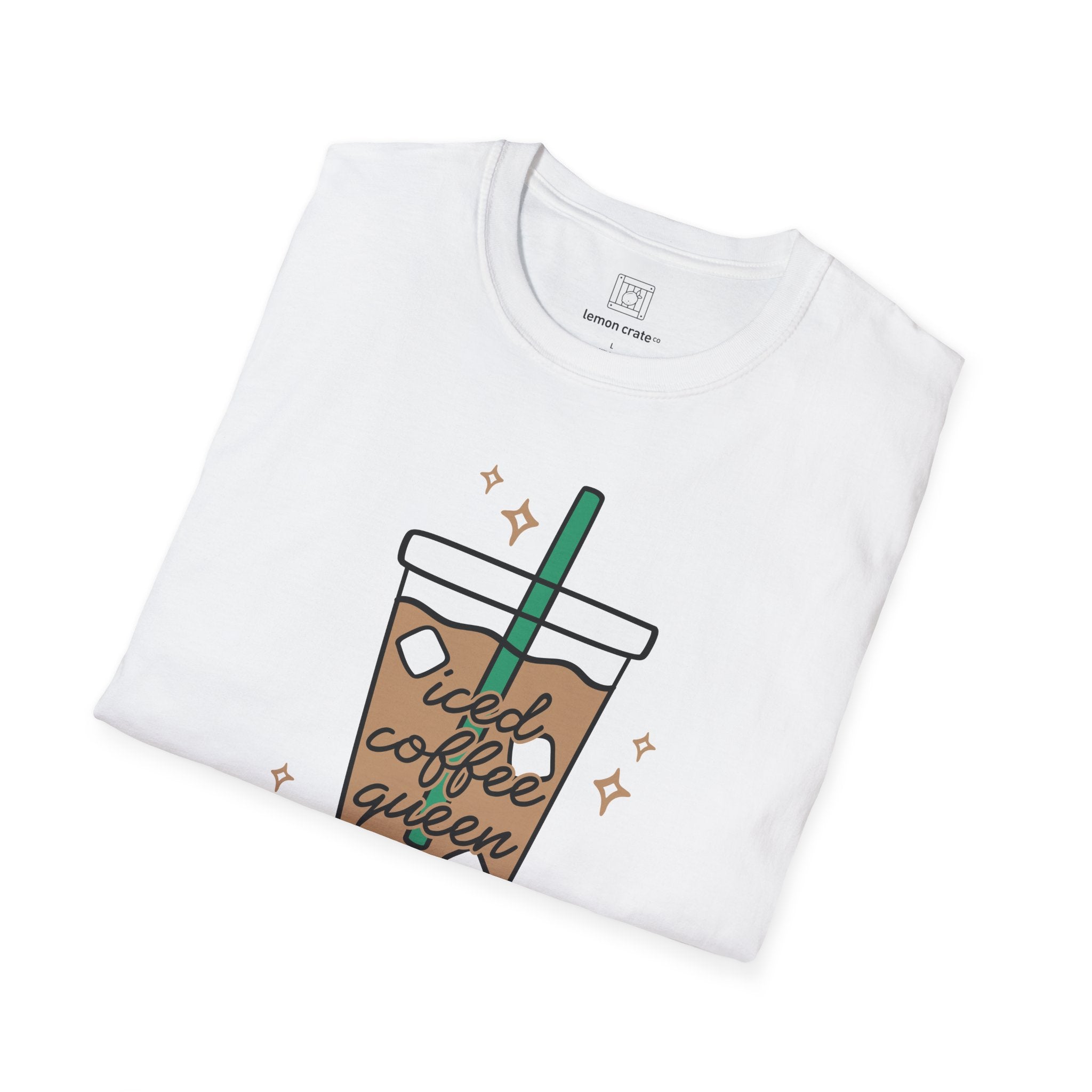 Iced Coffee Queen Unisex T-Shirt