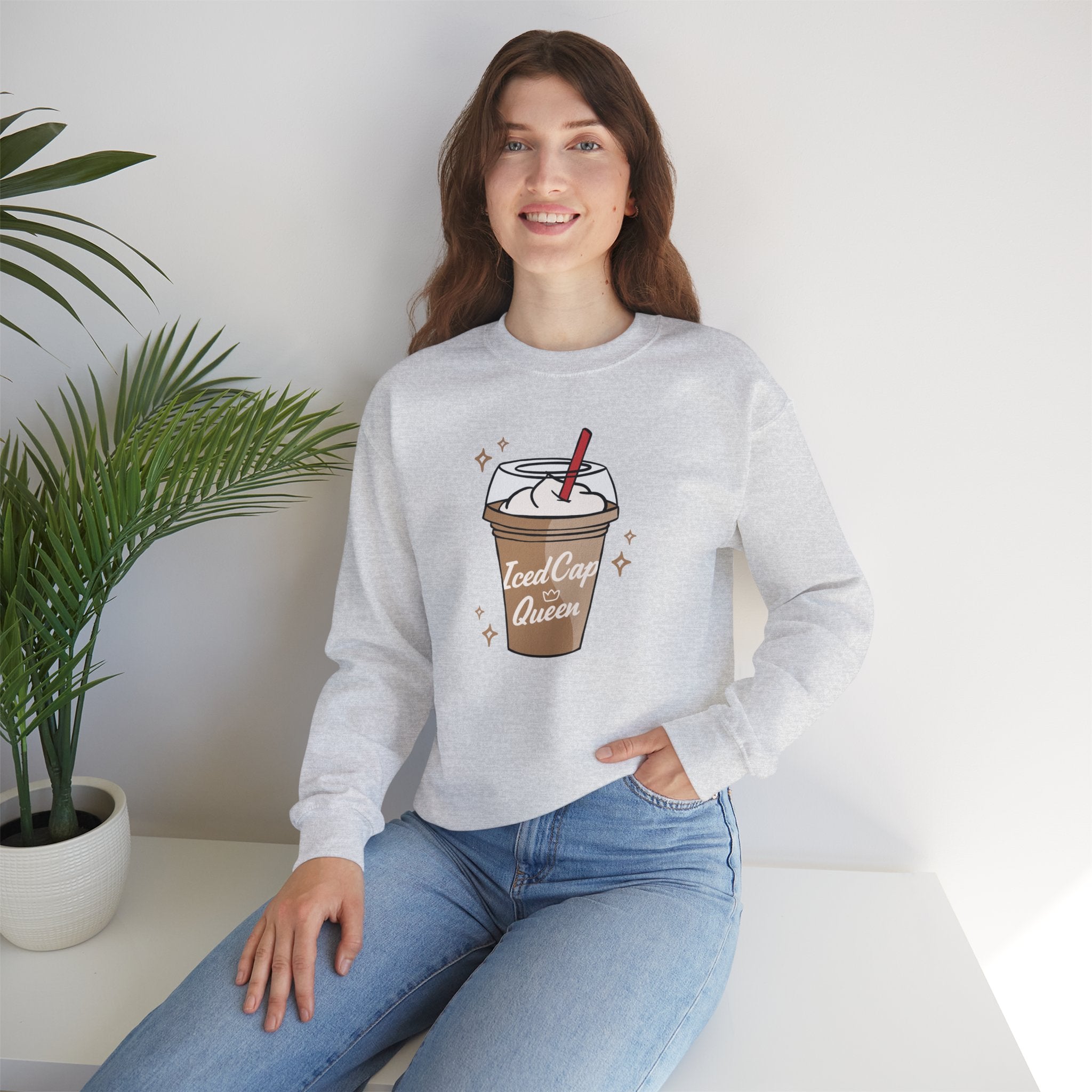 Iced Cap Queen Crewneck Sweater