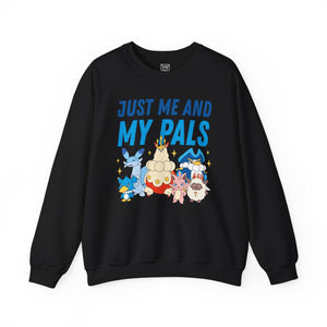 Just Me and My Pals Palworld Unisex Crewneck Sweater