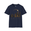 Montreal Quebec Solar Eclipse 2024 Cityscape Silhouette Unisex T-Shirt