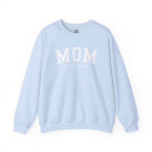 Mom Est. 2024 Crewneck Sweater