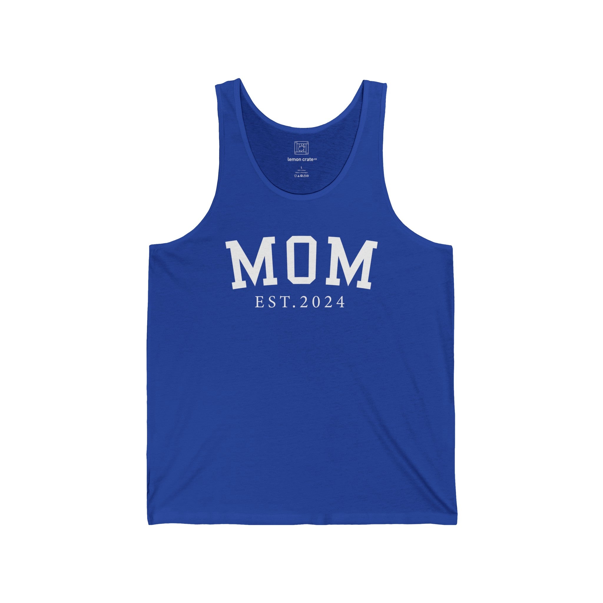 Mom Est. 2024 Tank Top