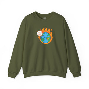 Earth Is Fine Crewneck Sweater