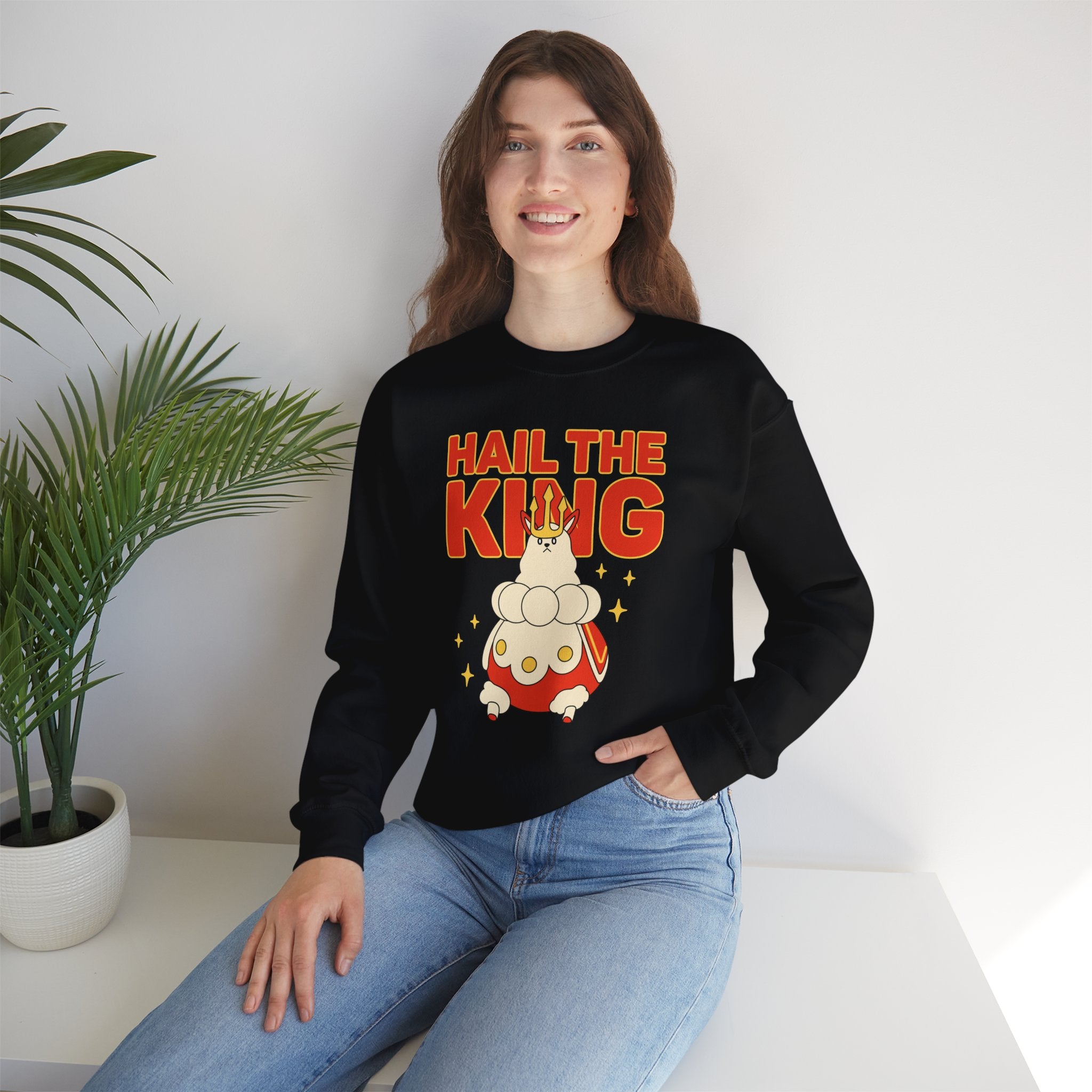 Hail Kingpaca Palworld Unisex Crewneck Sweater