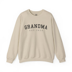 Grandma Est. 2024 Crewneck Sweater