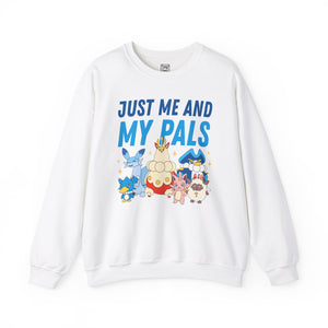 Just Me and My Pals Palworld Unisex Crewneck Sweater