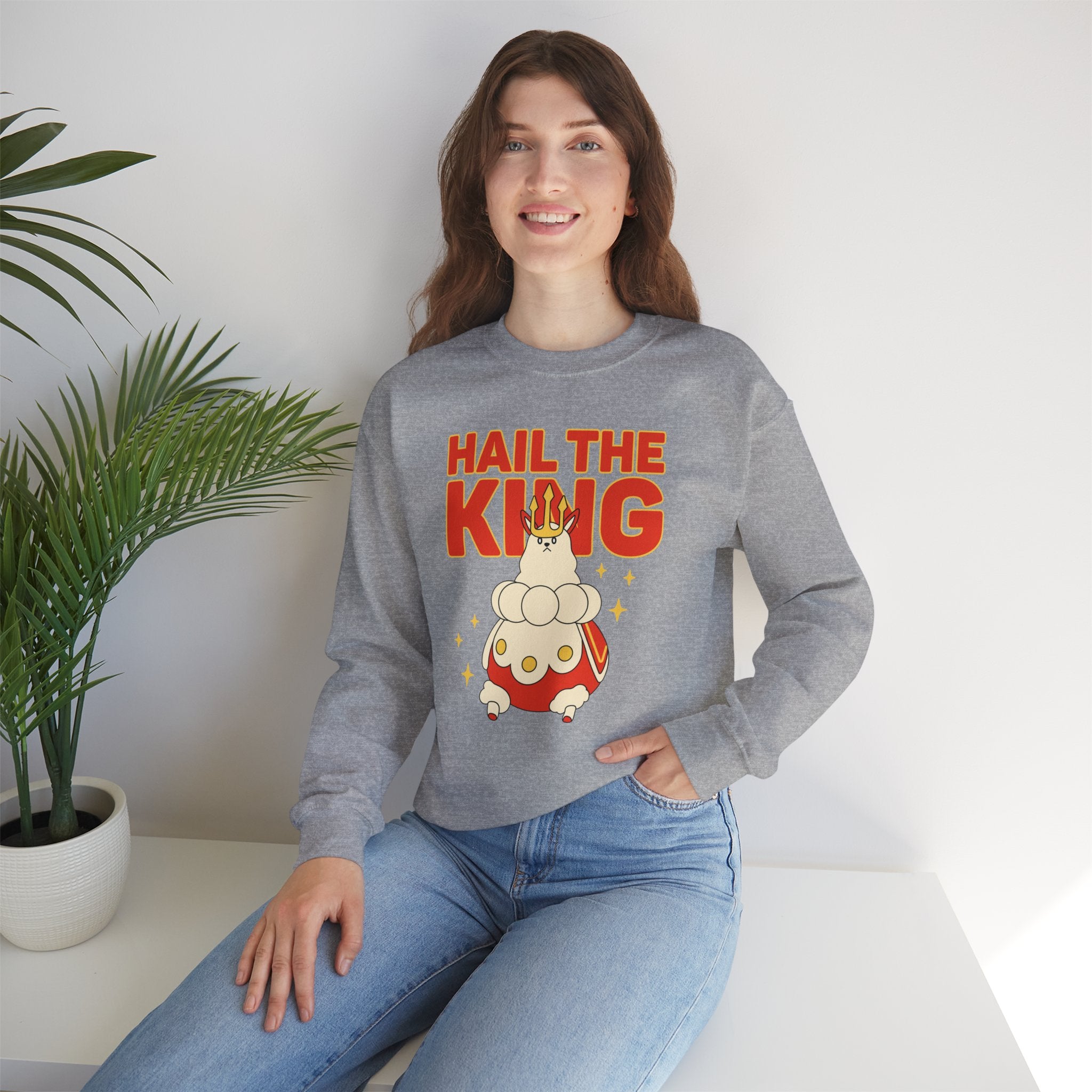 Hail Kingpaca Palworld Unisex Crewneck Sweater