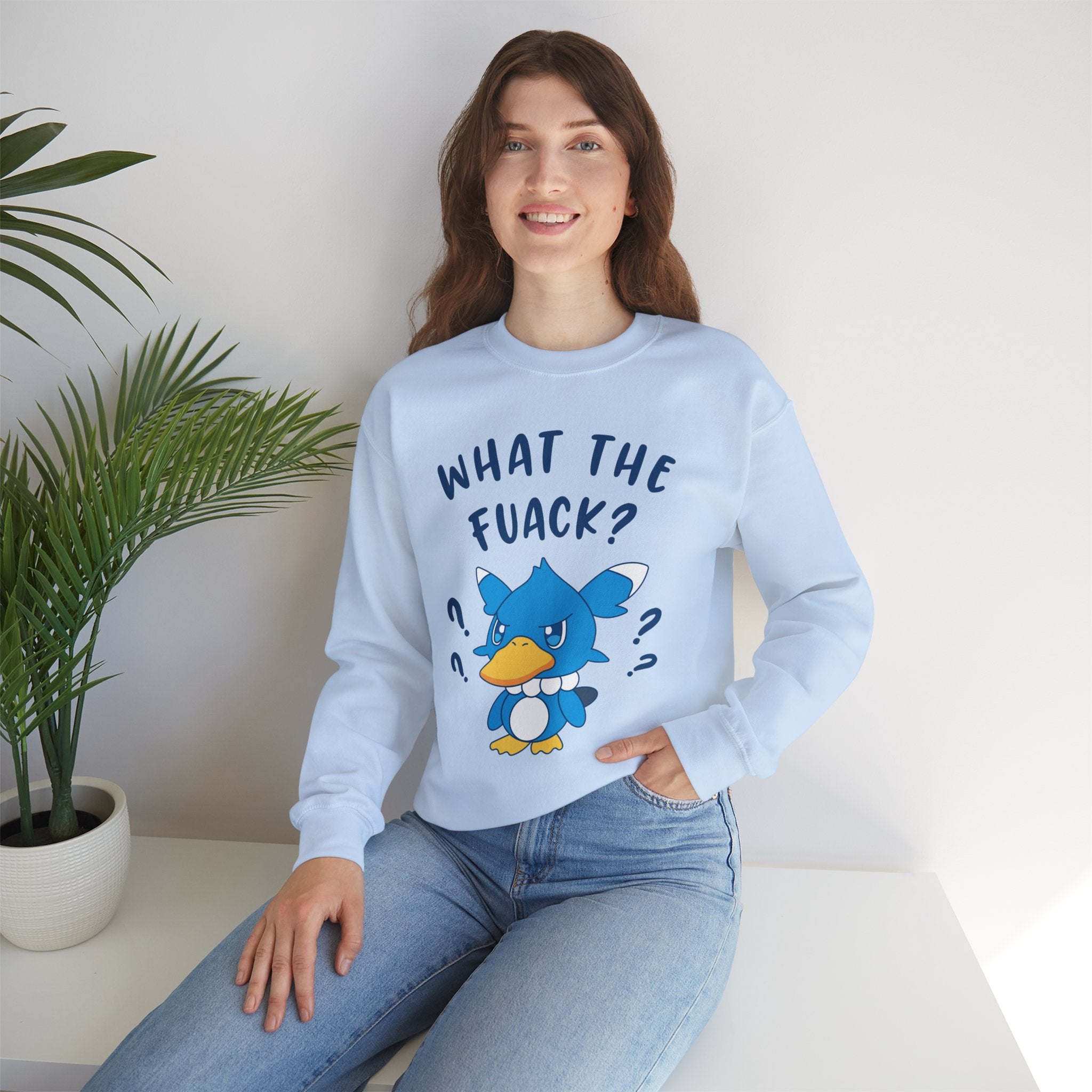 What The Fuack? Palworld Unisex Crewneck Sweater