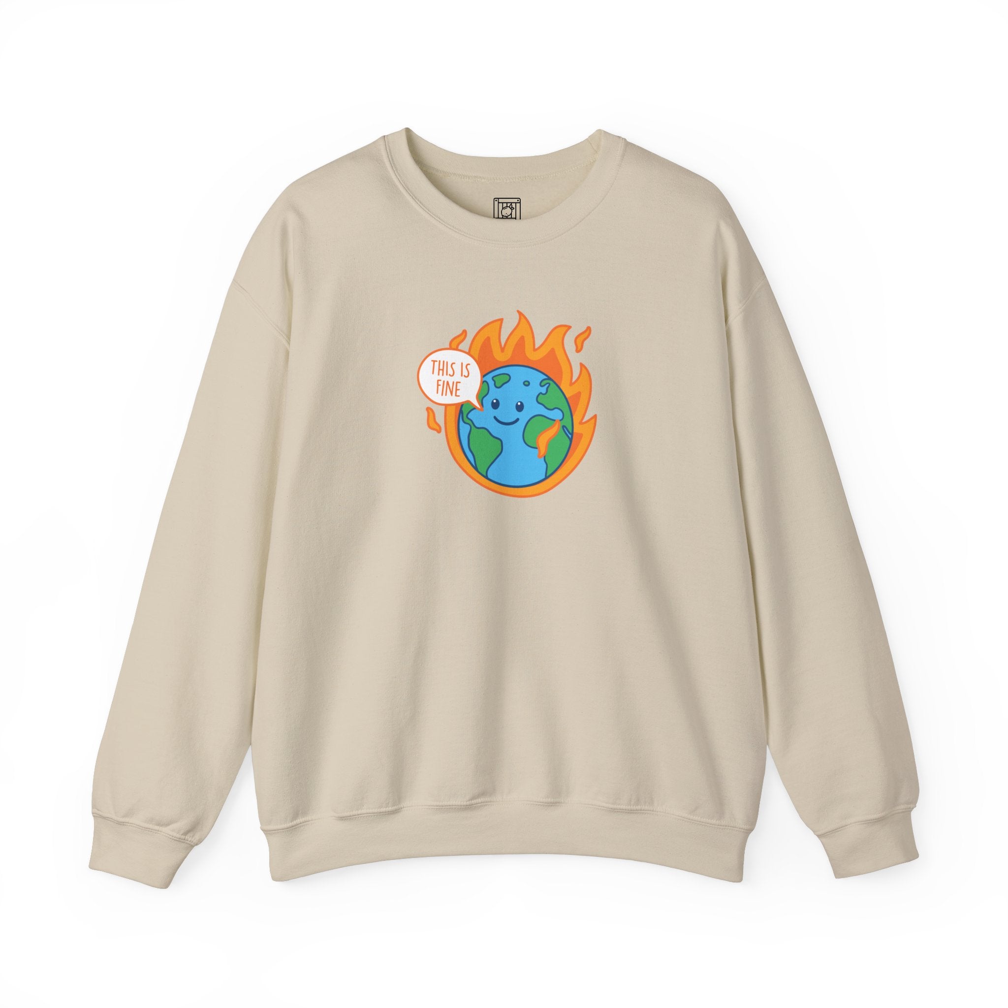 Earth Is Fine Crewneck Sweater