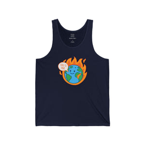 Earth Is Fine Unisex Tank