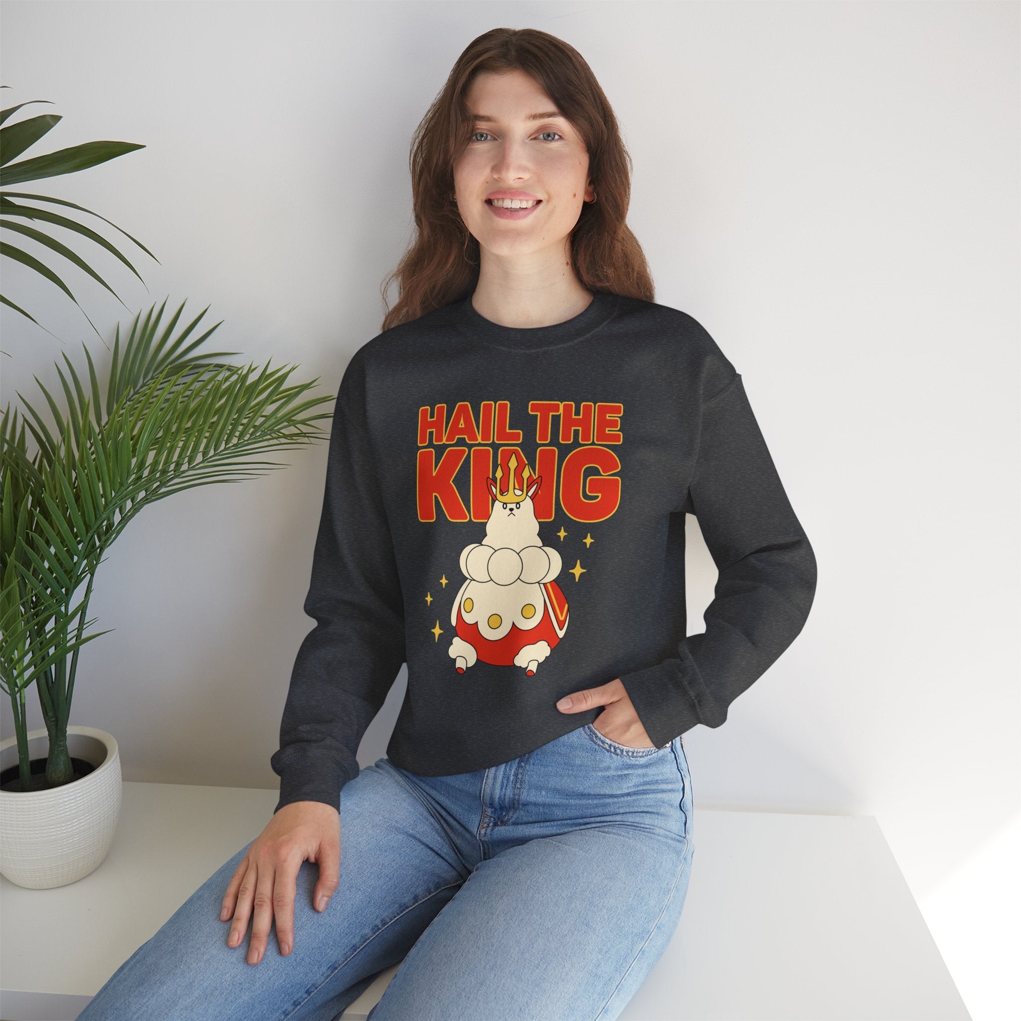 Hail Kingpaca Palworld Unisex Crewneck Sweater