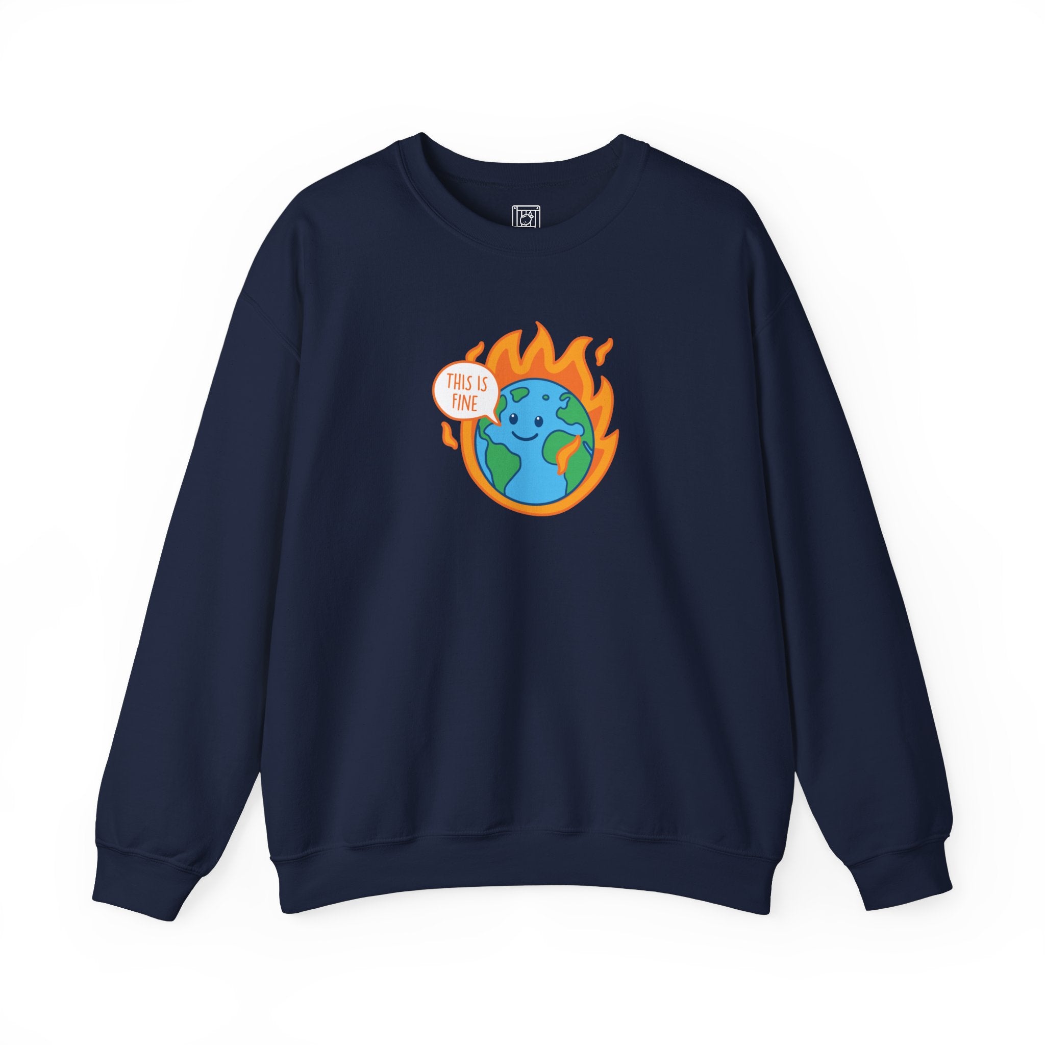 Earth Is Fine Crewneck Sweater