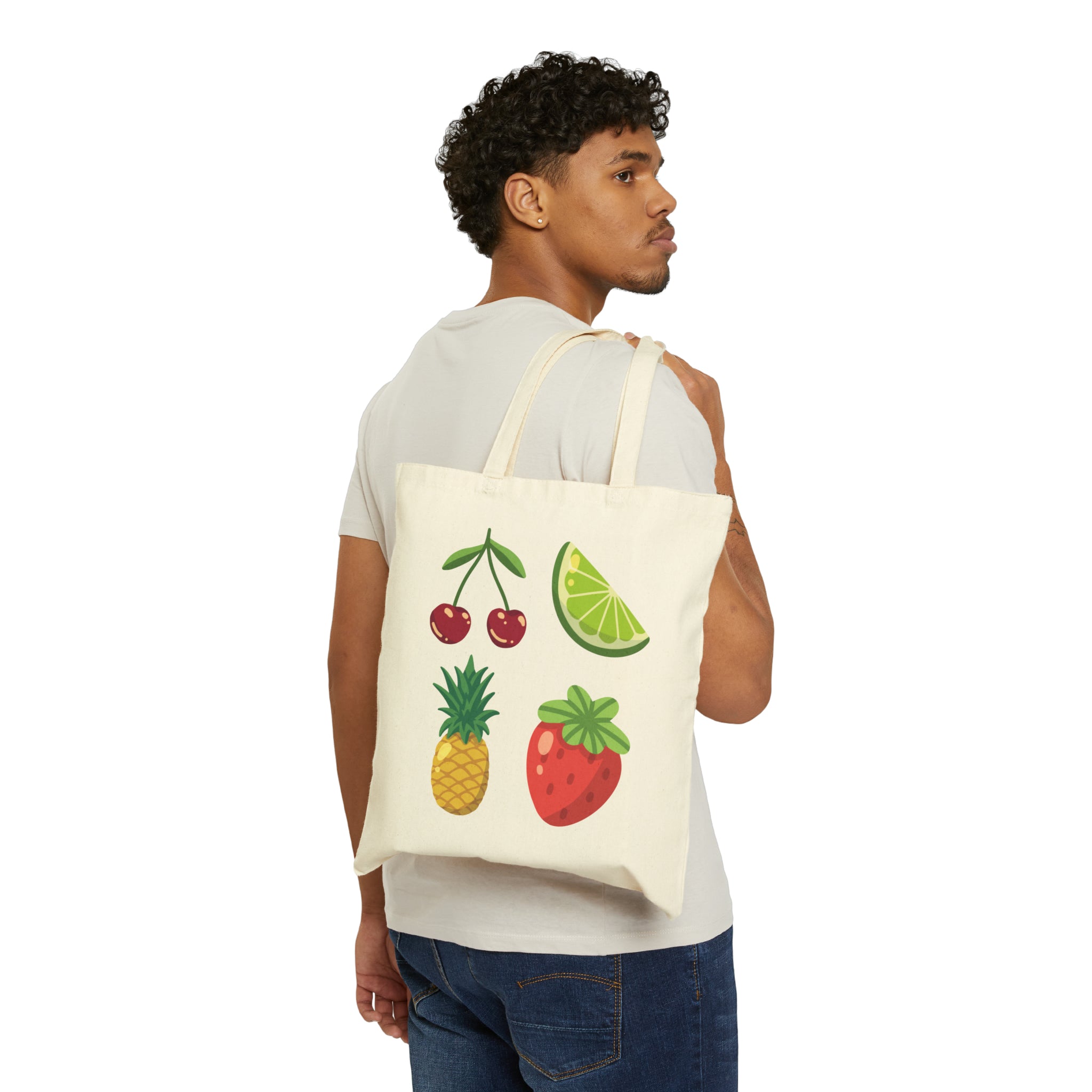 Fruity Canvas Tote Bag