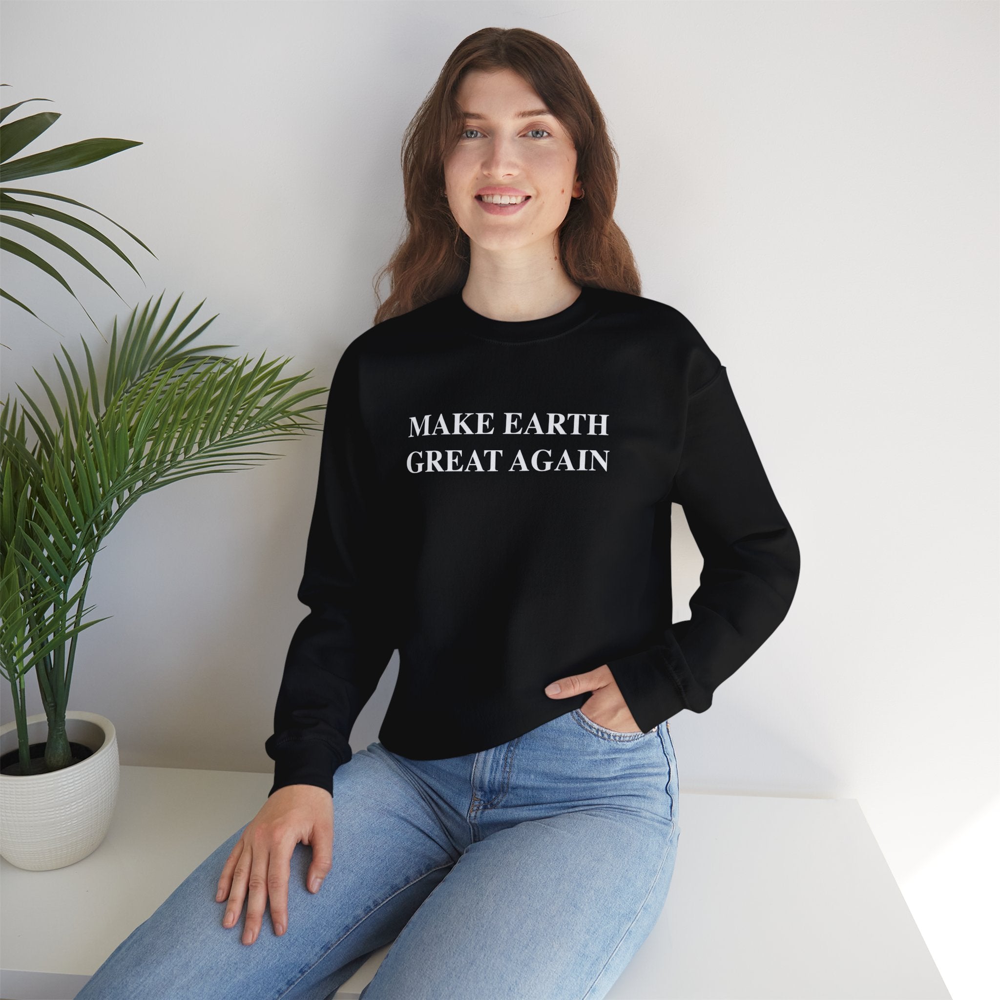 Make Earth Great Again Crewneck Sweater