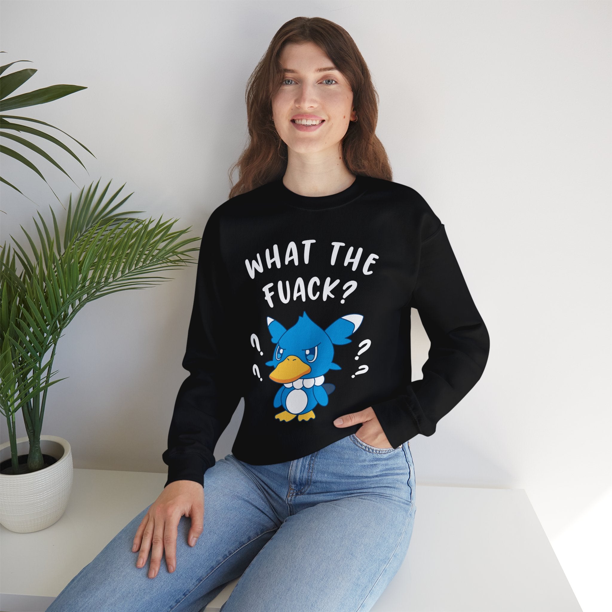 What The Fuack? Palworld Unisex Crewneck Sweater