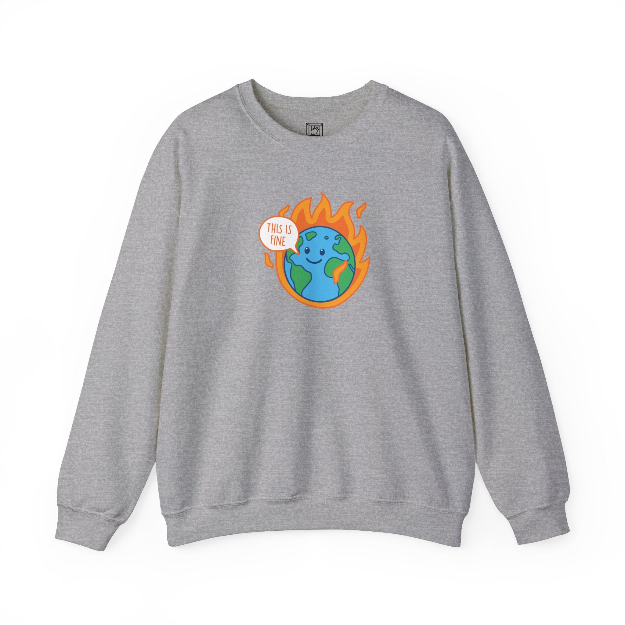 Earth Is Fine Crewneck Sweater