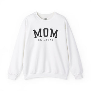 Mom Est. 2024 Crewneck Sweater