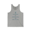 Save Bees, Plant Trees, Save Seas Unisex Tank