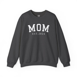 Mom Est. 2024 Crewneck Sweater