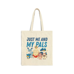 Just Me and My Pals Palworld Tote Bag