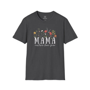 Mama: Nurture • Love • Grow Floral 2024 T-Shirt