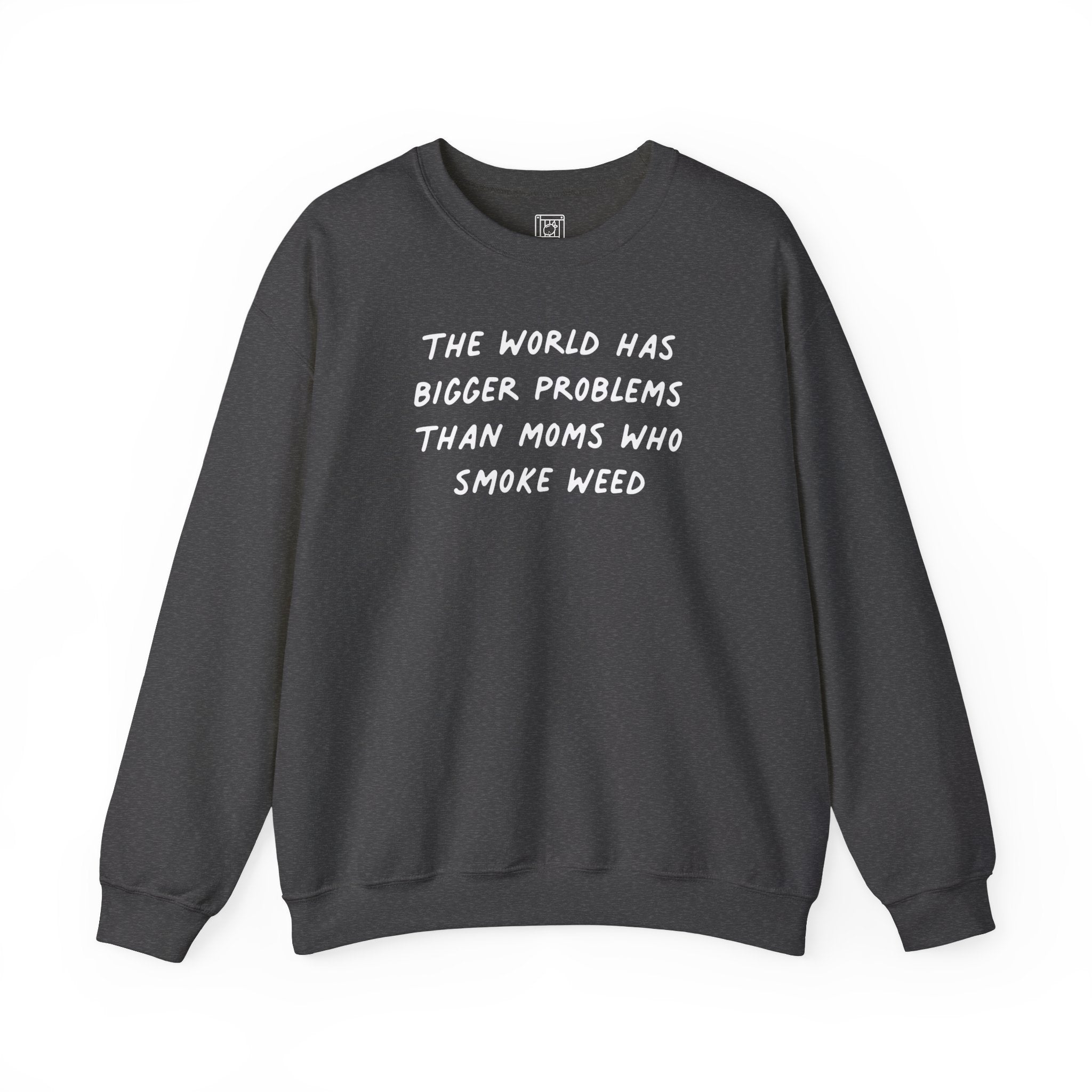 Moms Who Smoke Weed Crewneck Sweater