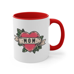 Mom Heart Tattoo 11oz Mug