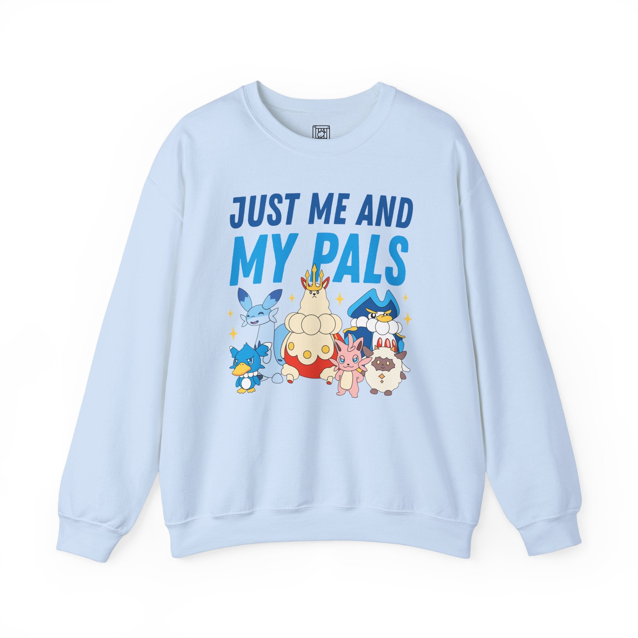 Just Me and My Pals Palworld Unisex Crewneck Sweater