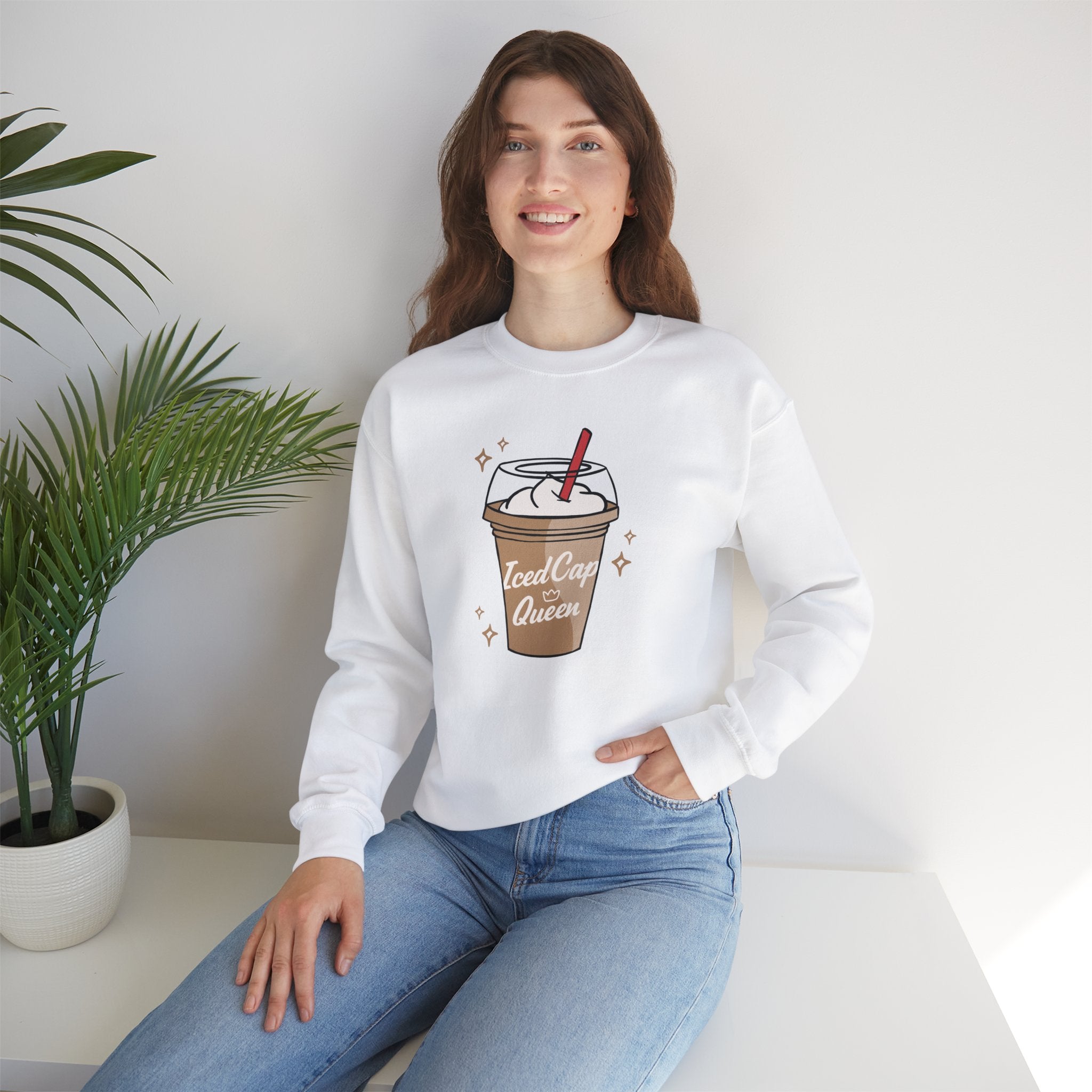 Iced Cap Queen Crewneck Sweater