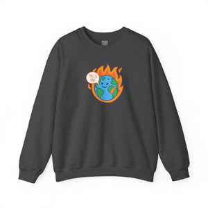 Earth Is Fine Crewneck Sweater