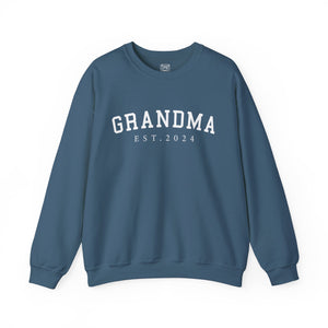 Grandma Est. 2024 Crewneck Sweater