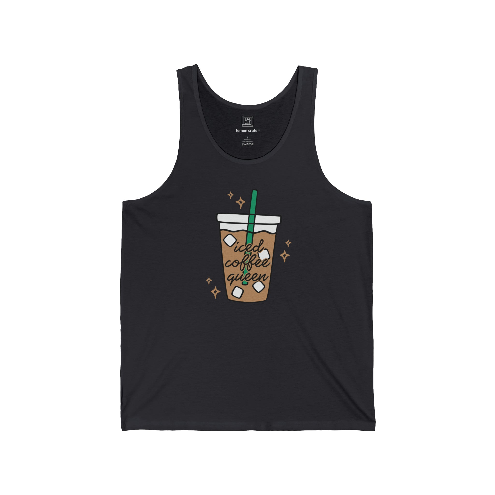 Iced Coffee Queen Unisex Tank