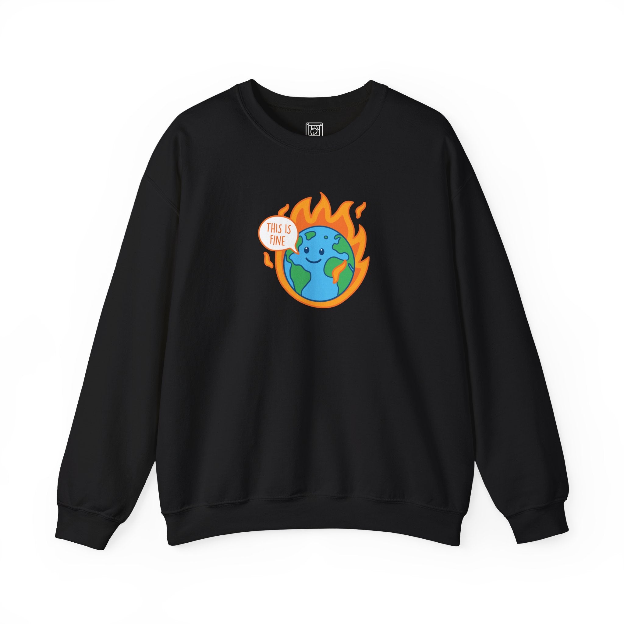 Earth Is Fine Crewneck Sweater