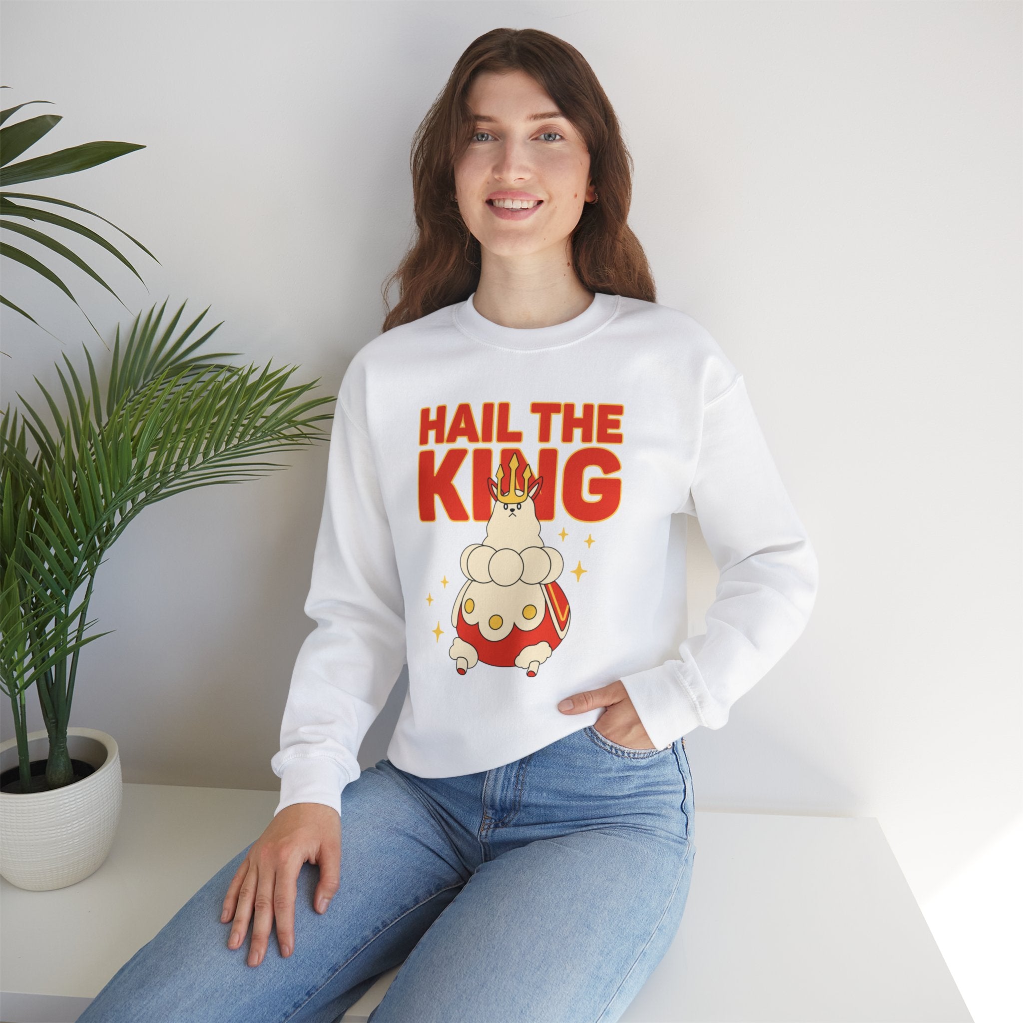 Hail Kingpaca Palworld Unisex Crewneck Sweater