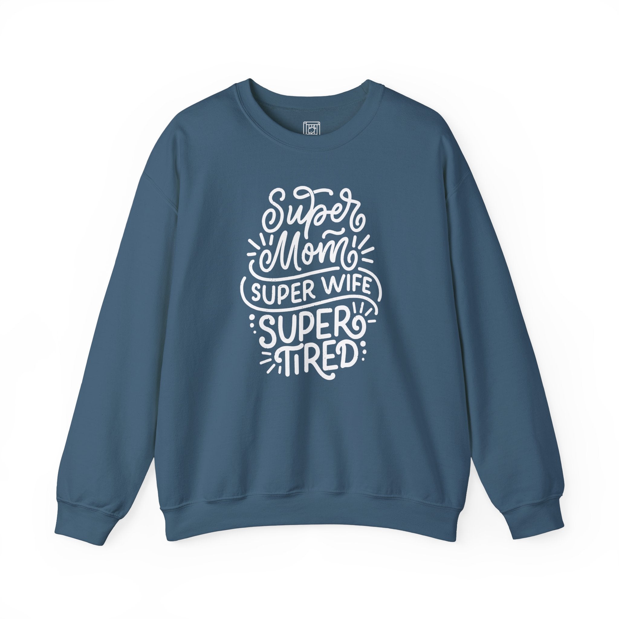 Super Mom, Super Wife Crewneck Sweater