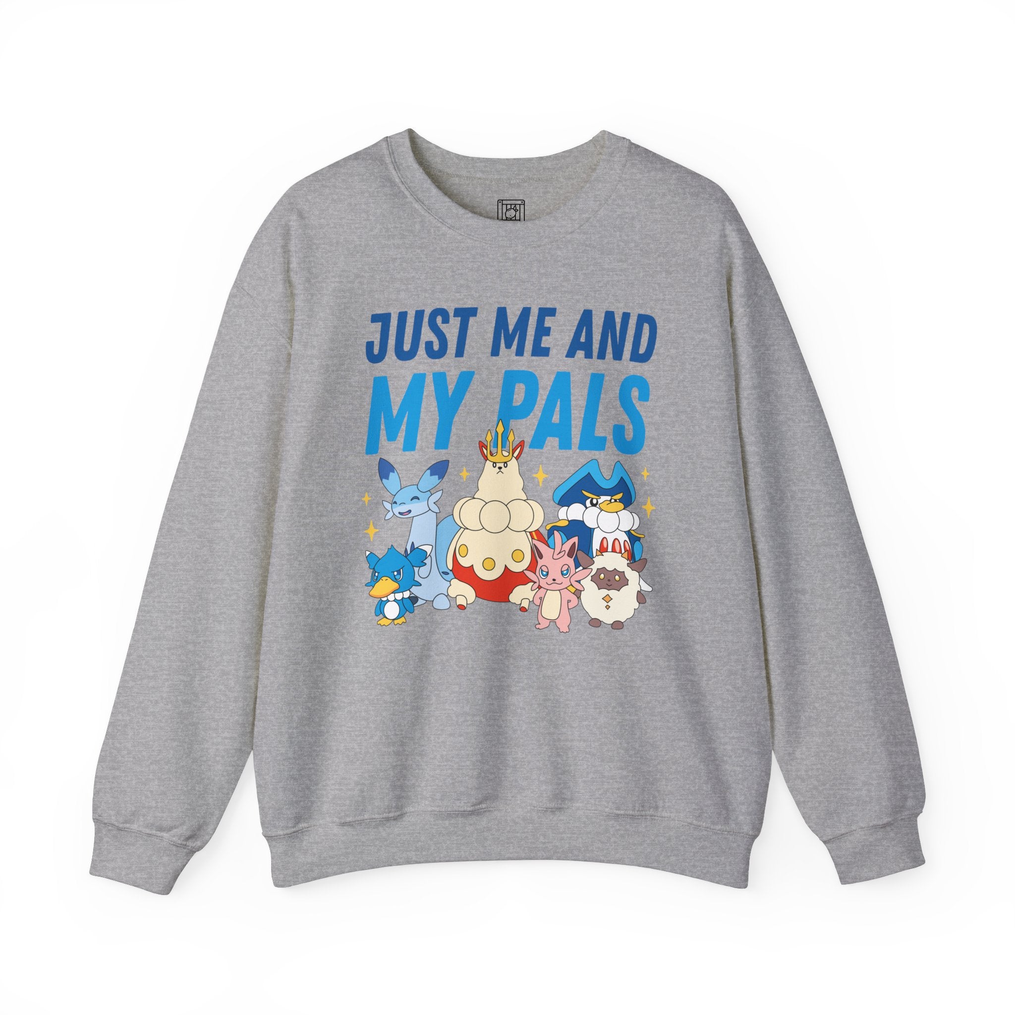 Just Me and My Pals Palworld Unisex Crewneck Sweater