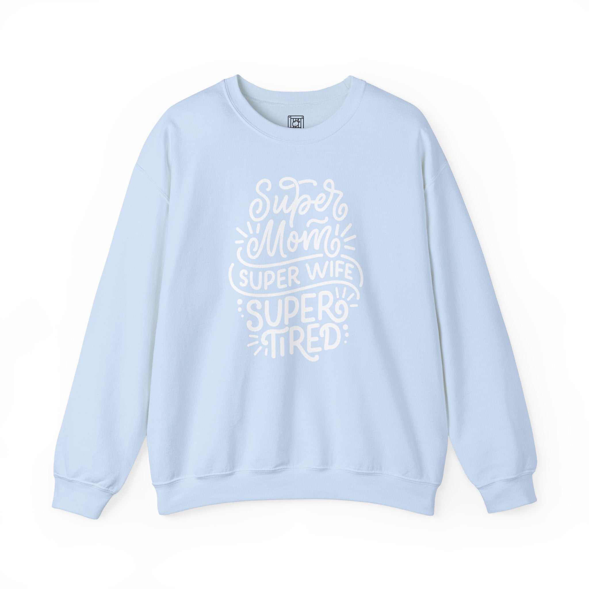 Super Mom, Super Wife Crewneck Sweater