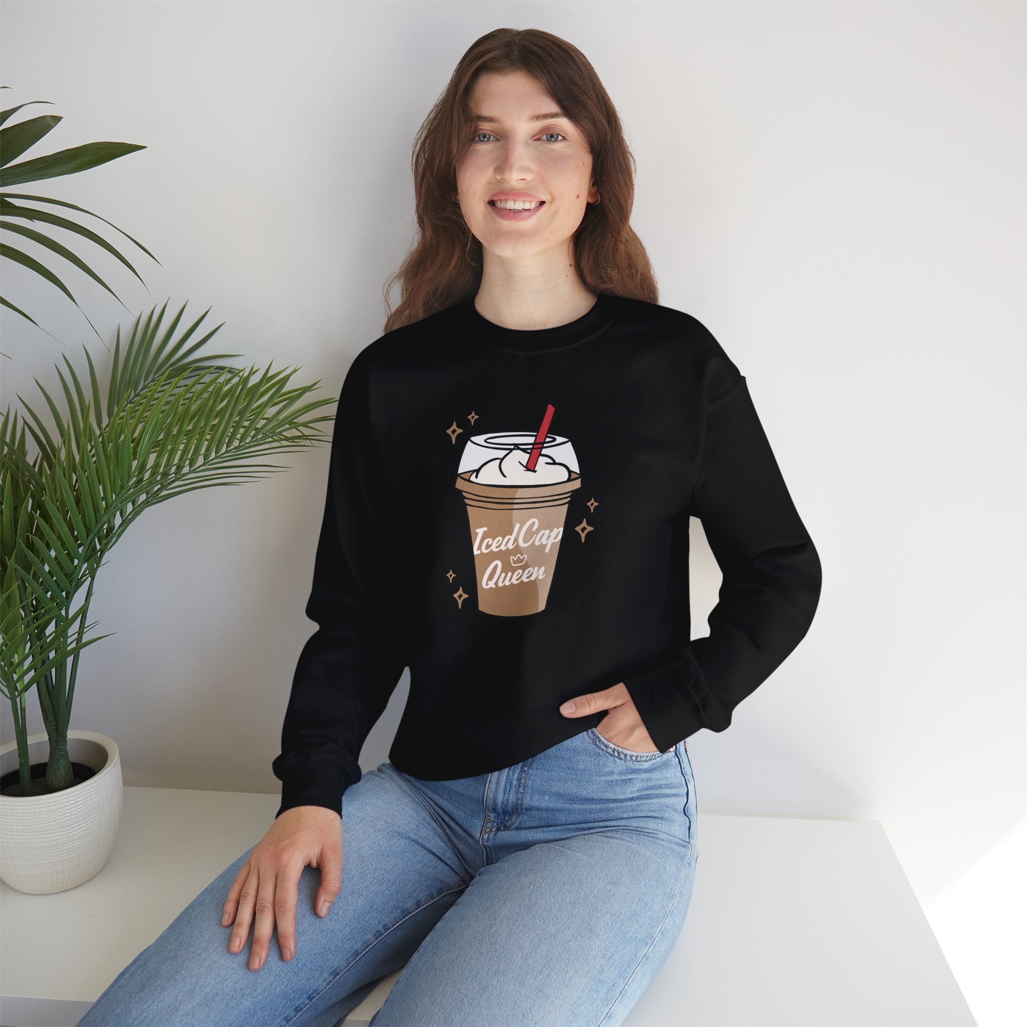 Iced Cap Queen Crewneck Sweater