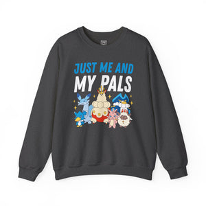 Just Me and My Pals Palworld Unisex Crewneck Sweater