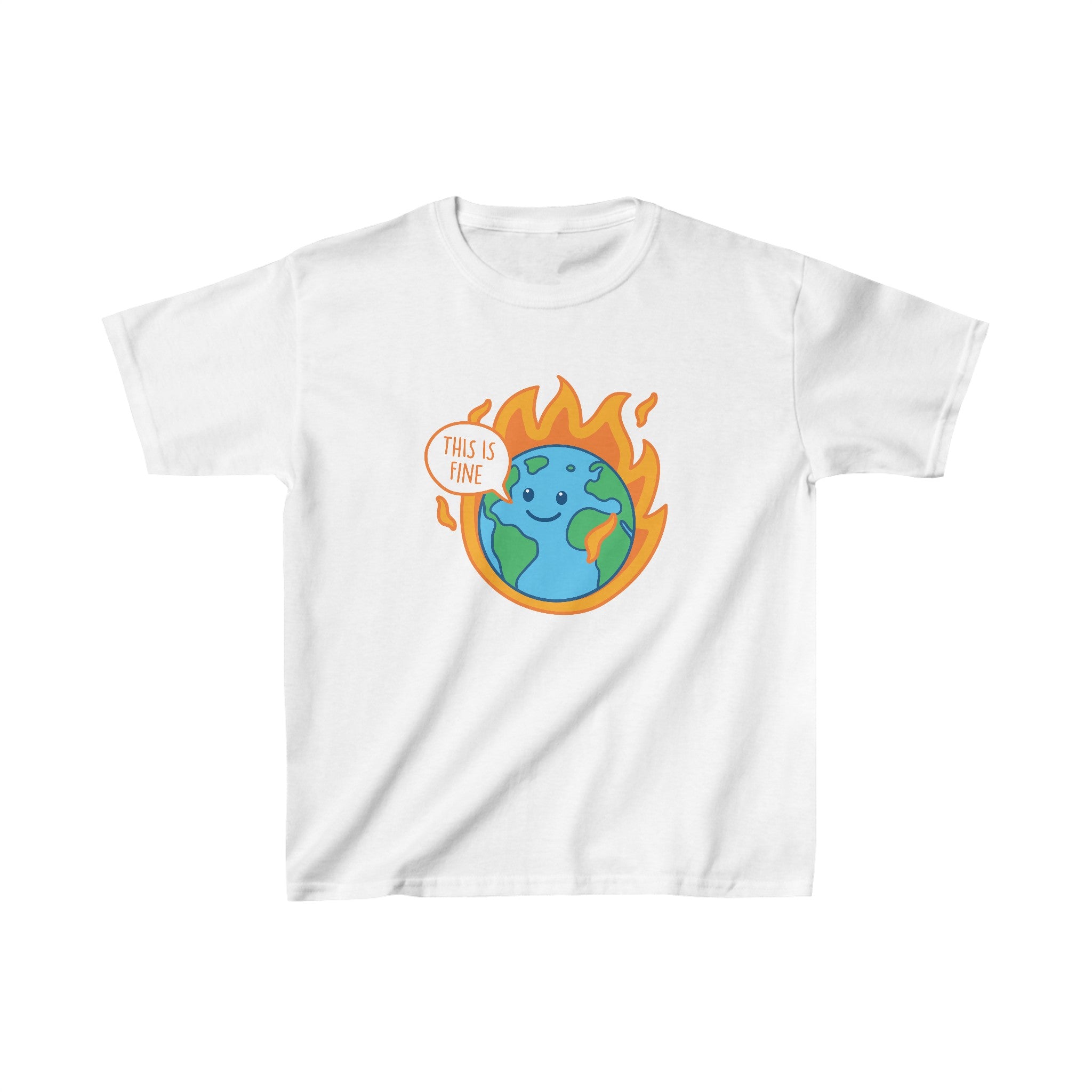 Earth is Fine Kids Tee