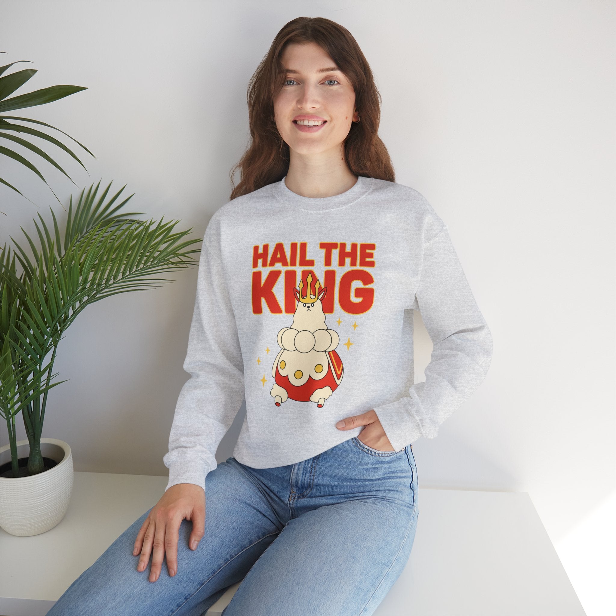 Hail Kingpaca Palworld Unisex Crewneck Sweater