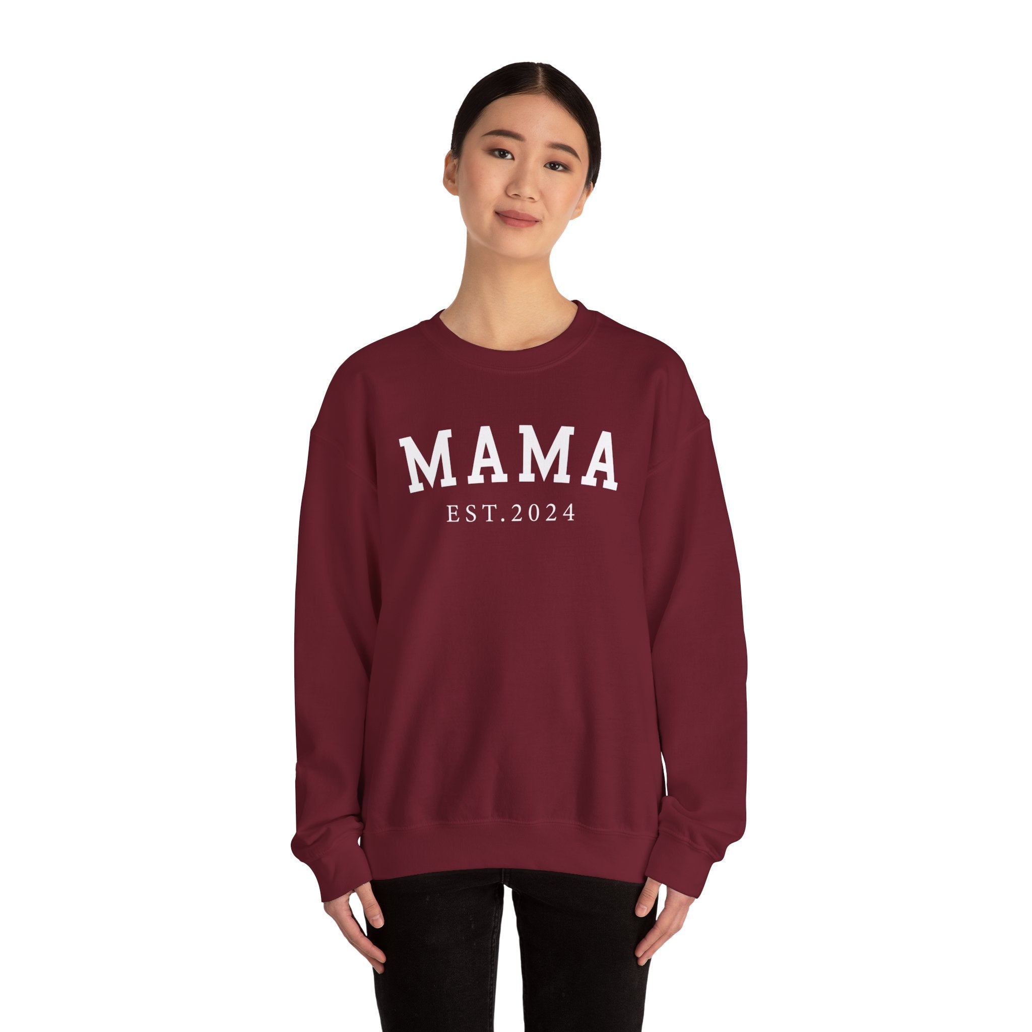 Mama Est. 2024 Crewneck Sweater